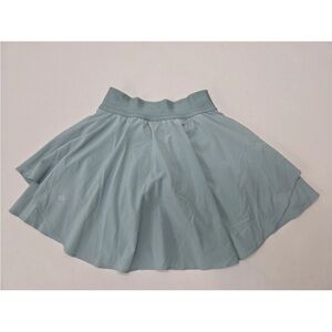Lululemon Court Rival HR High Rise Skirt Long RPTD Rip Tide Size 0 Womens